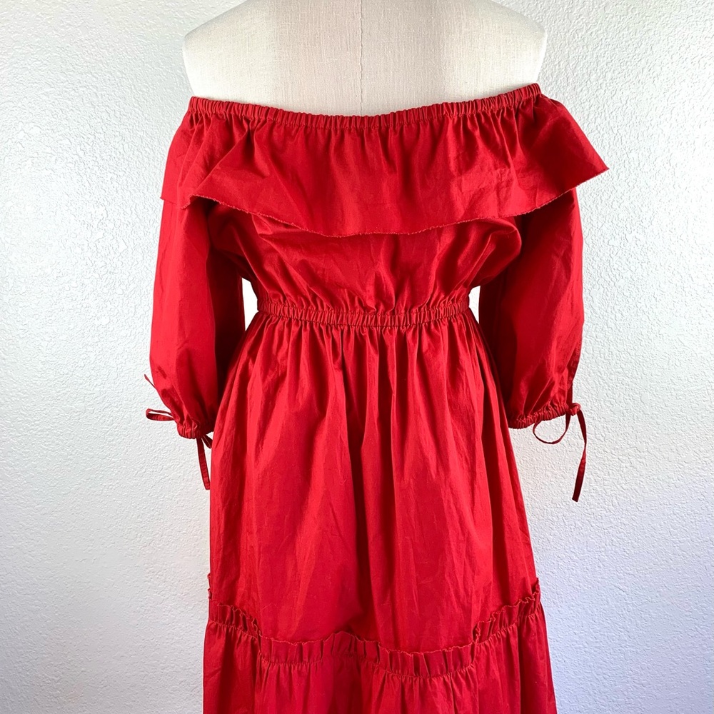 Philosophy di Lorenzo Serafini Ruffle Dress size 6 - Picture 7 of 8
